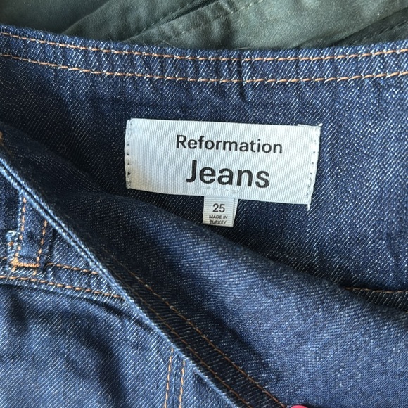 Reformation Petal Denim Mini Skort - Picture 4 of 4